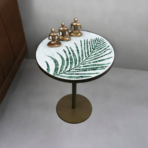 Glass Mosaic Side Table