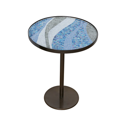 Glass Mosaic Accent Table