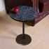 Accent Table with Paisley Design