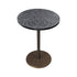 Accent Table with Paisley Design