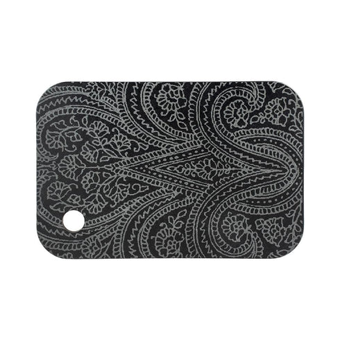 Engraved Black Cutting Board