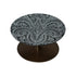 Engraved Cake Stand in Black Limestone