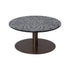 Engraved Cake Stand in Black Limestone