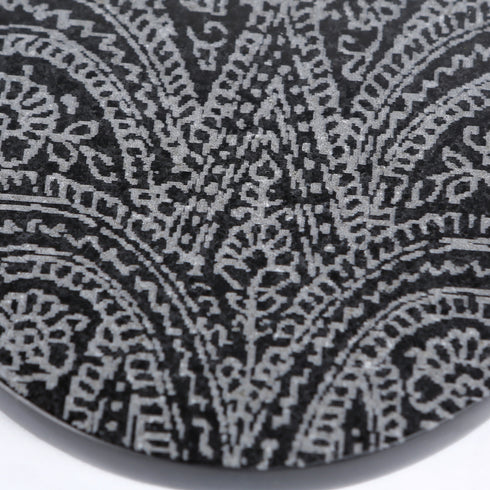 Hand Engraved Round Coasters (Set of 4)