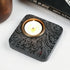 Hand Engraved Stone Tea Light Holder