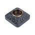 Hand Engraved Stone Tea Light Holder