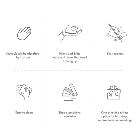 Engraved Oval Candle Holder