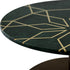 Green Marble and Brass Decor Set
