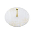 White Marble and Brass Tier Tray, White Marble Pastry Stand