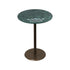 Green Marble Accent Table with Mother of Pearl