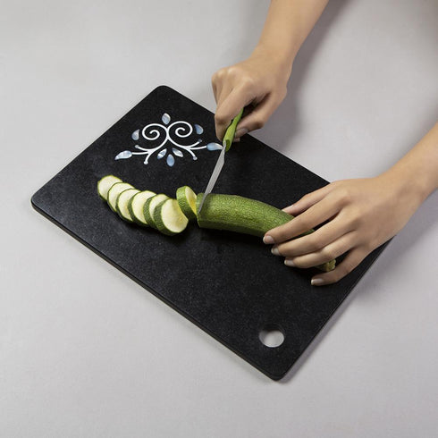 Cutting Board with Mother of Pearl Inlay