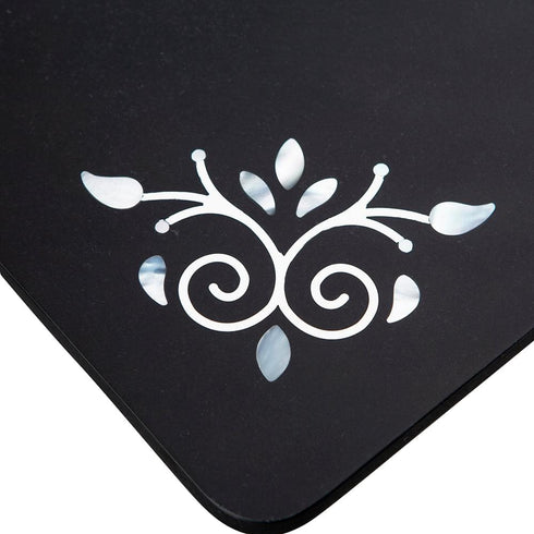 Cutting Board with Mother of Pearl Inlay