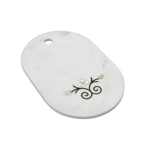 Stone Chopping Board with Abalone Shell Inlay