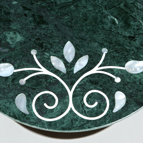 Green Marble Cake Stand