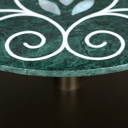 Green Marble Cake Stand