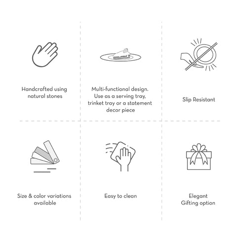 Oval Decorative Serving Platter