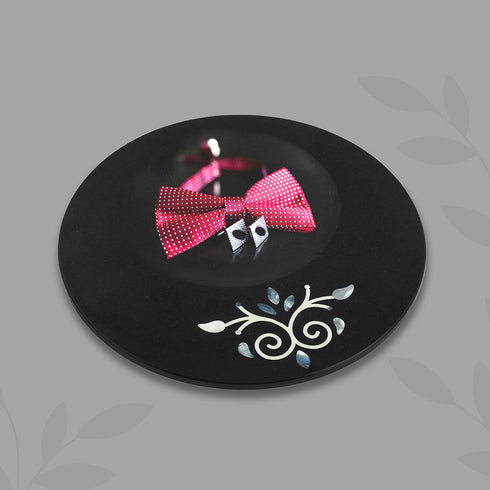 Trinket Tray with Mother of Pearl Inlay