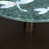 Green Marble Cake Stand with Mother of Pearl Inlay