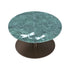 Green Marble Cake Stand with Mother of Pearl Inlay