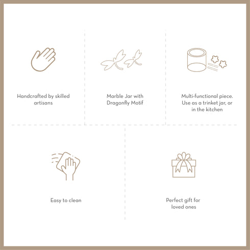 White Marble Jewellery Box