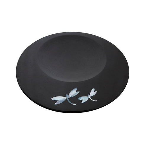 Stone Trinket Tray with Mother of Pearl Inlay