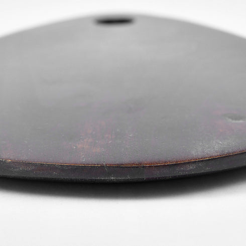 Wooden Cutting Board with Brass Inlay