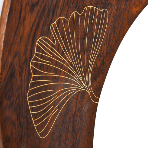 Wooden Round Wall Mirror