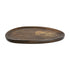 Wooden with Brass Serving Platter