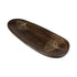 Wooden Serving Platter with Brass Detailing