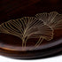 Wooden Serving Platter with Brass Inlay