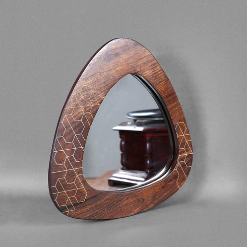 Decorative Wooden Wall Mirror