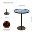 Glass Mosaic Accent Table