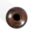 Wooden Large Vase with Brass Detailing