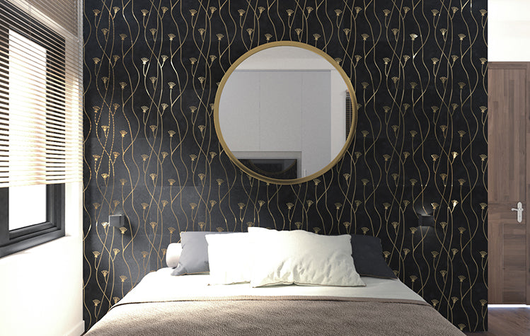 Inlay Tiles | Orvi Designer Wall Tiles | Metal MagicFlora | – ORVI