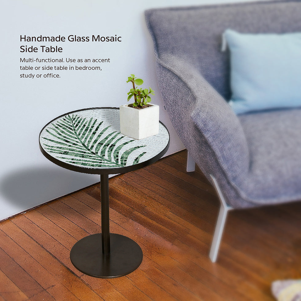 Glass Mosaic Side Table ORVI