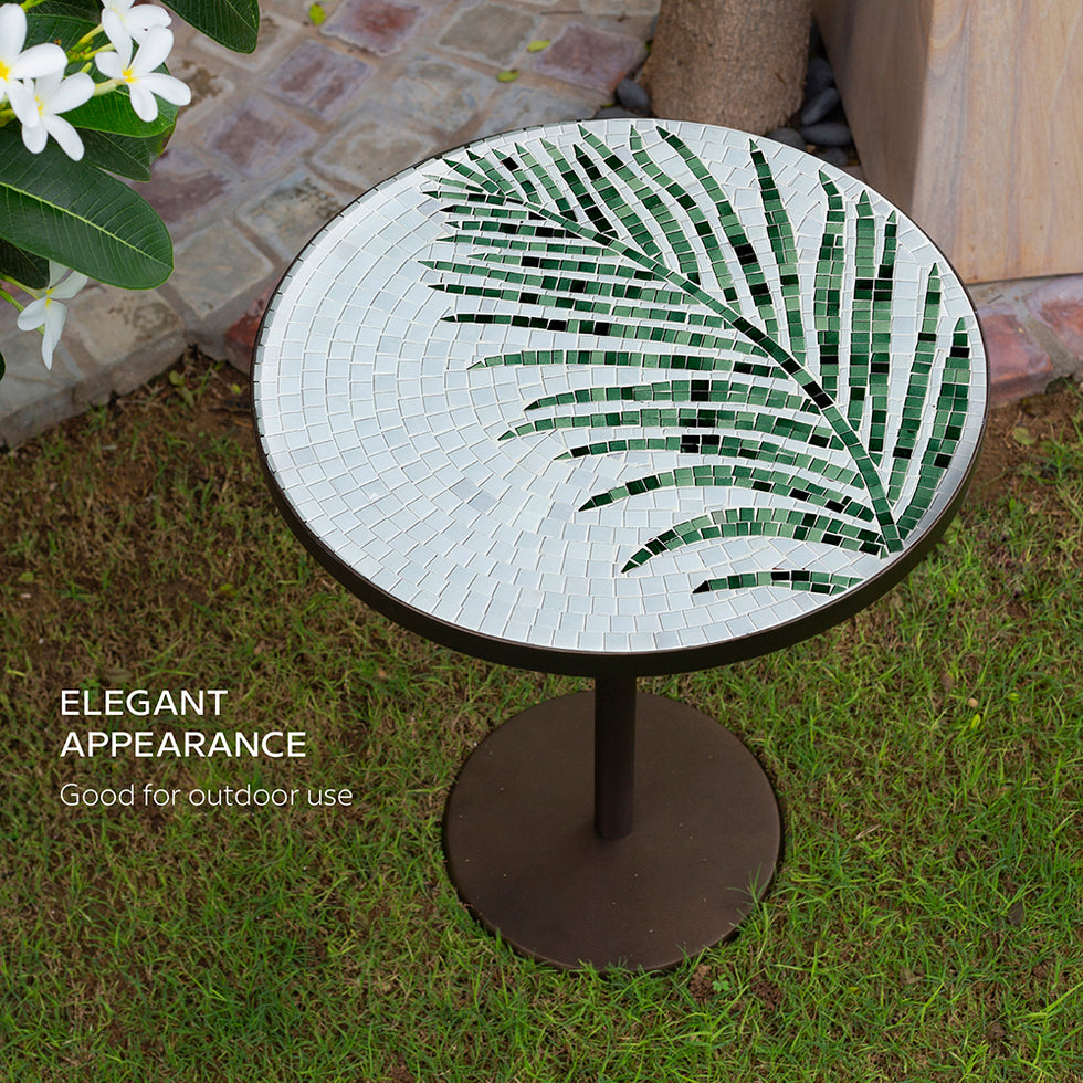 Glass Mosaic Side Table ORVI
